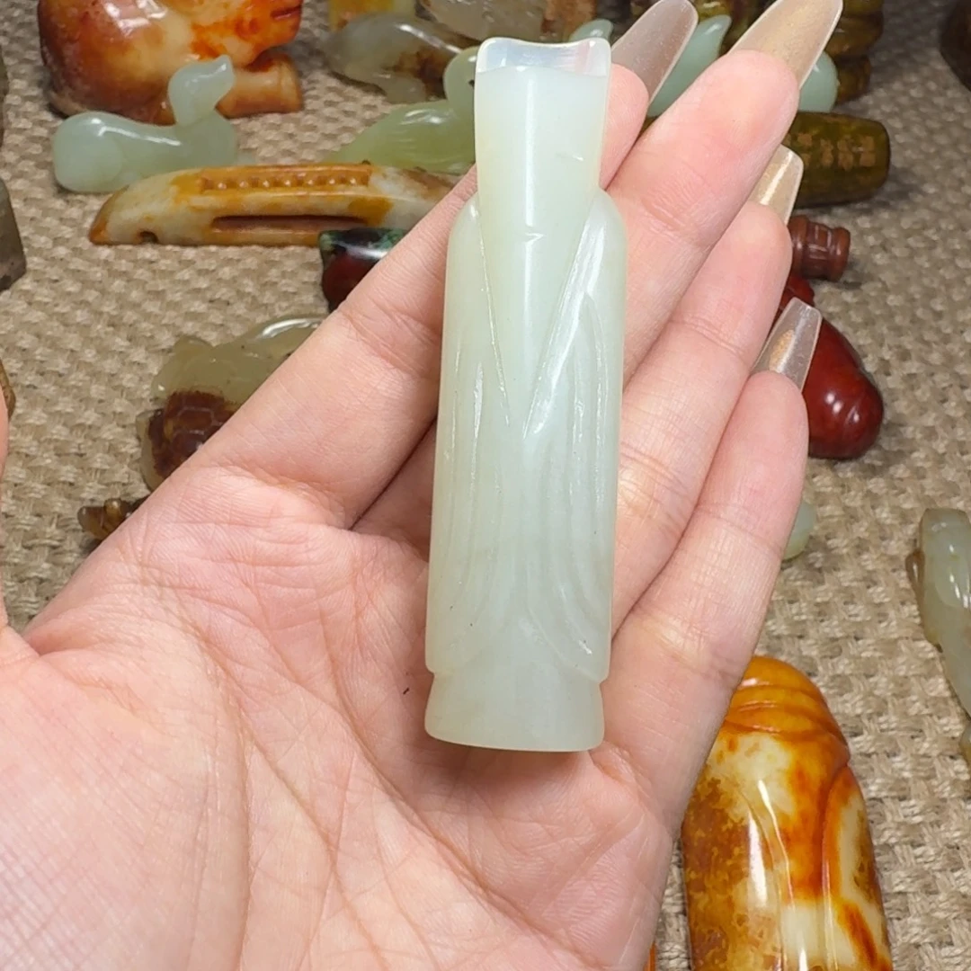 吊坠白玉菩提挂件