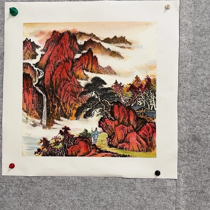 国画花鸟等多种鸟类和