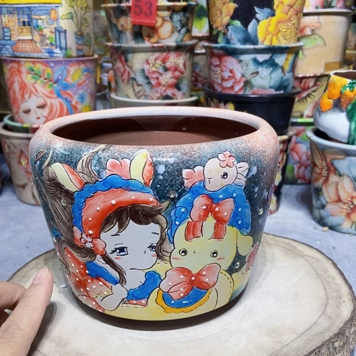 景德镇艺术手绘作品