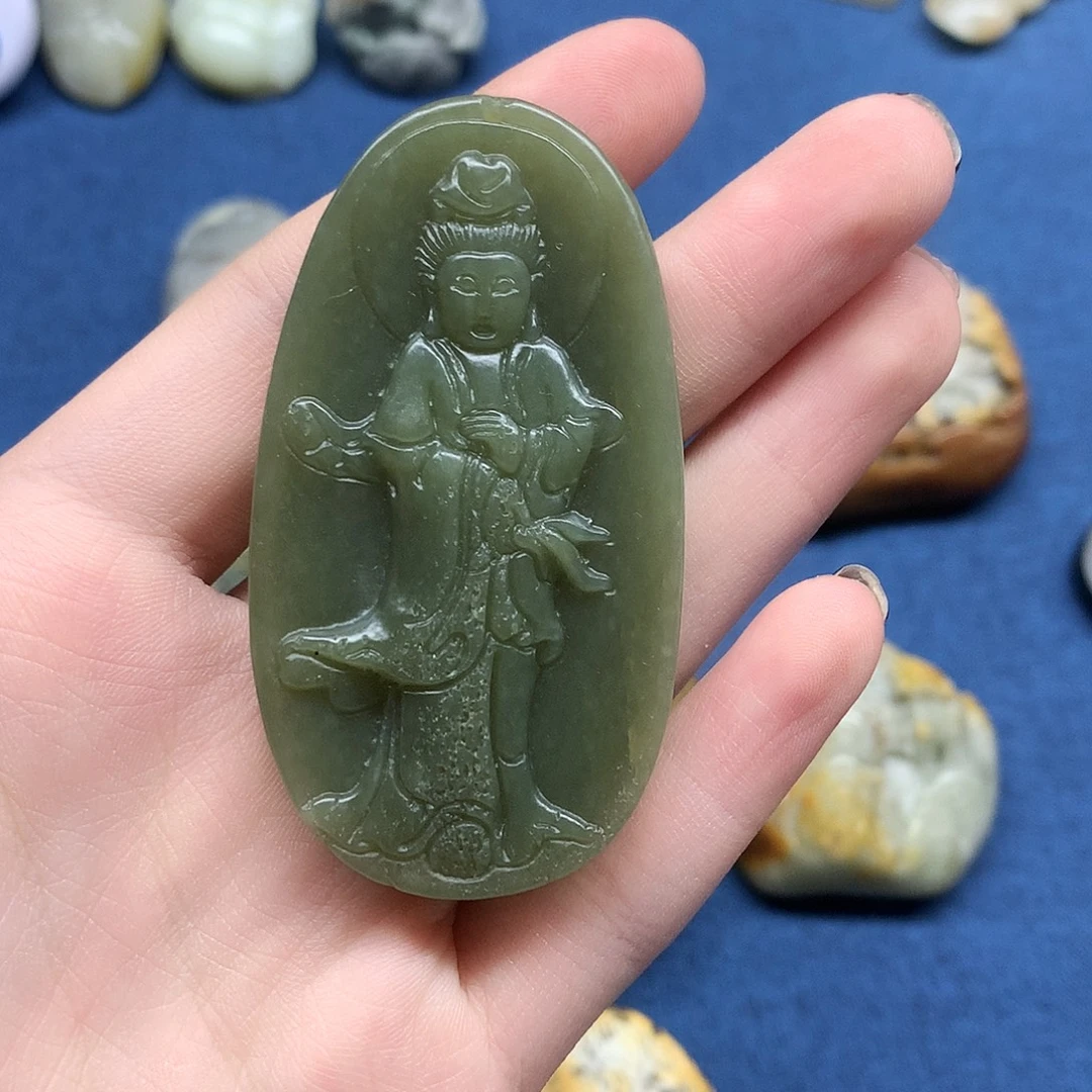 和田玉（子料）未镶嵌挂件