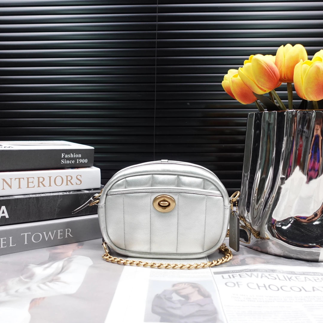 95新 COACH/蔻驰 单肩包/T10235760