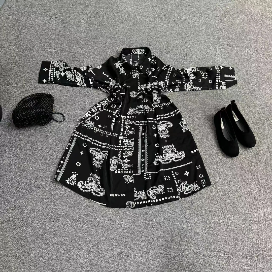 瑶睿安No退No换！！慎拍长袖碎花衬衫欧韩时尚衬衣休闲宽松 126