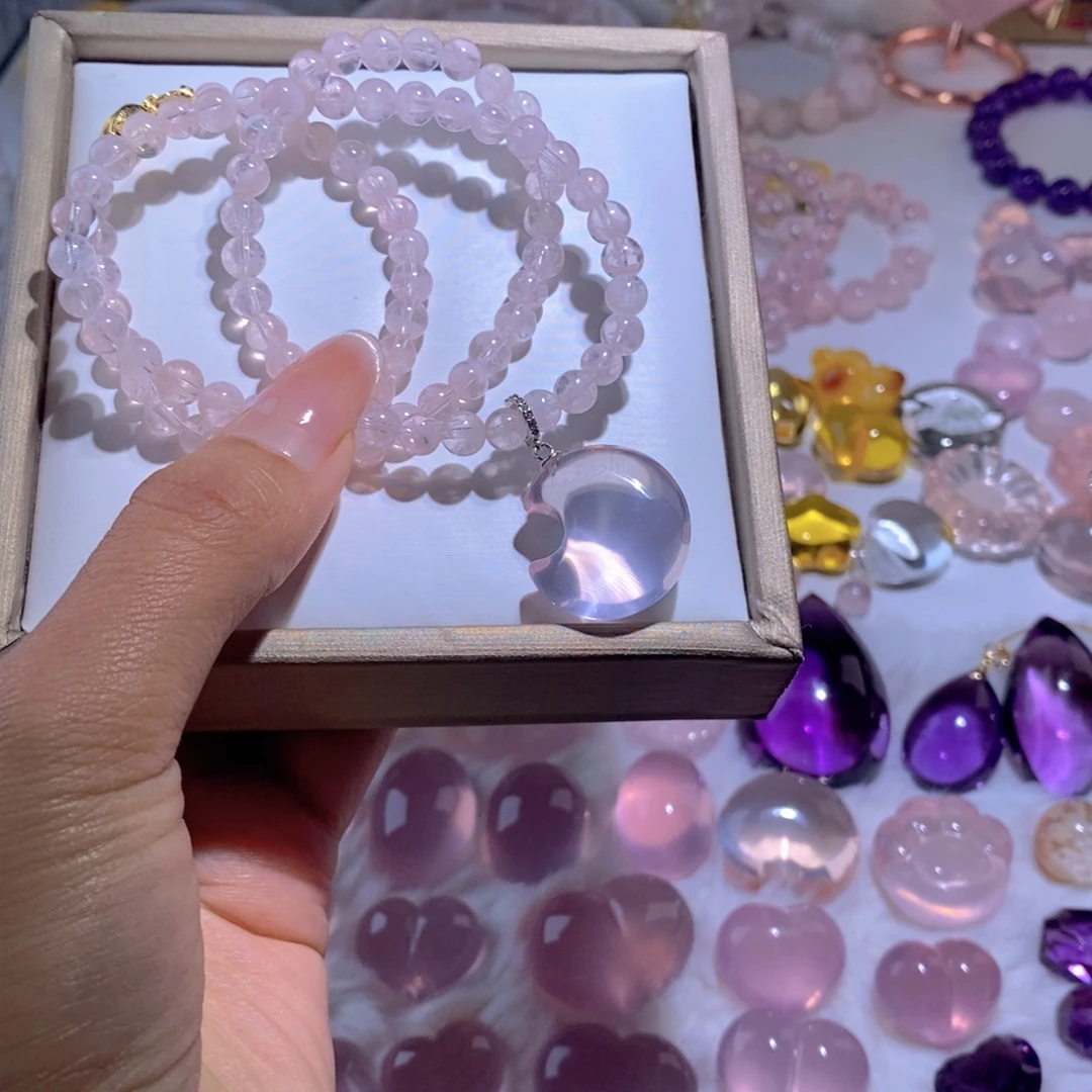 珠宝半成品未镶嵌水晶水晶