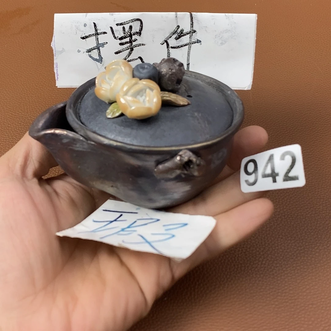 手工粗陶、柴烧茶器