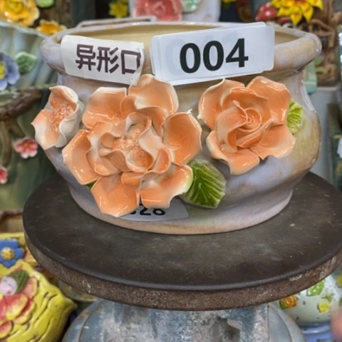 【闪购商品】红陶粗陶材质多肉花盆