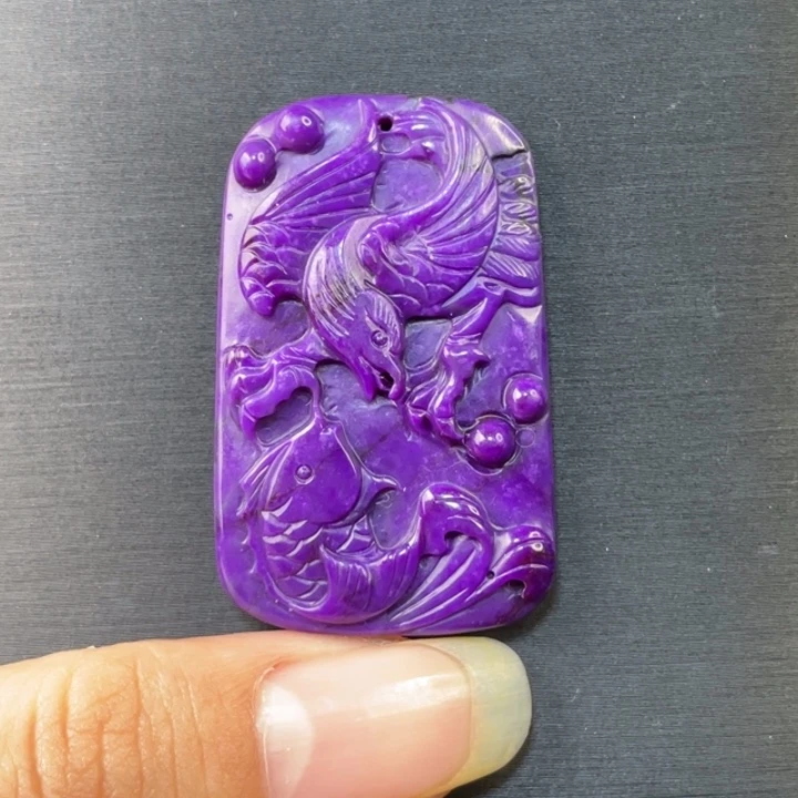 苏纪石（舒俱来）吊坠(不含链)未镶嵌