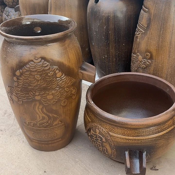 粗陶口径21/40，27/20➕25W水泵➕水管➕过滤棉