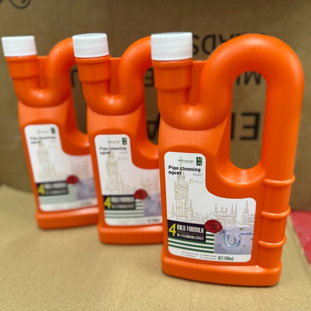 厨房卫生间柠檬香管道疏通剂消毒液浓缩清洁剂