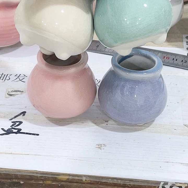 花盆陶瓷款式12包邮