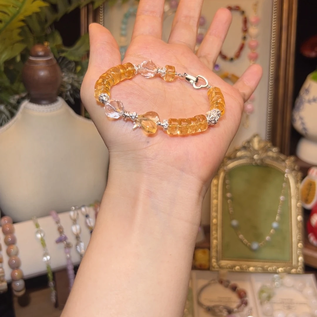 ʚ***ɞ水晶手串未镶嵌黄水晶