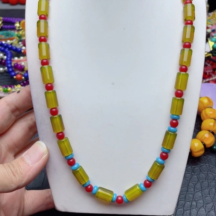 树脂制品83号设计款项链