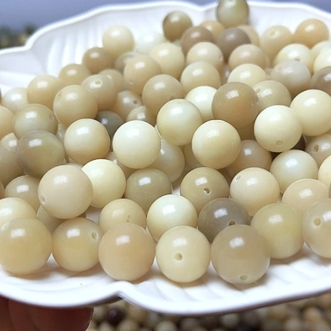 吊坠白玉菩提白玉菩提13烟雨江南圆50颗卡灯牌宠40颗