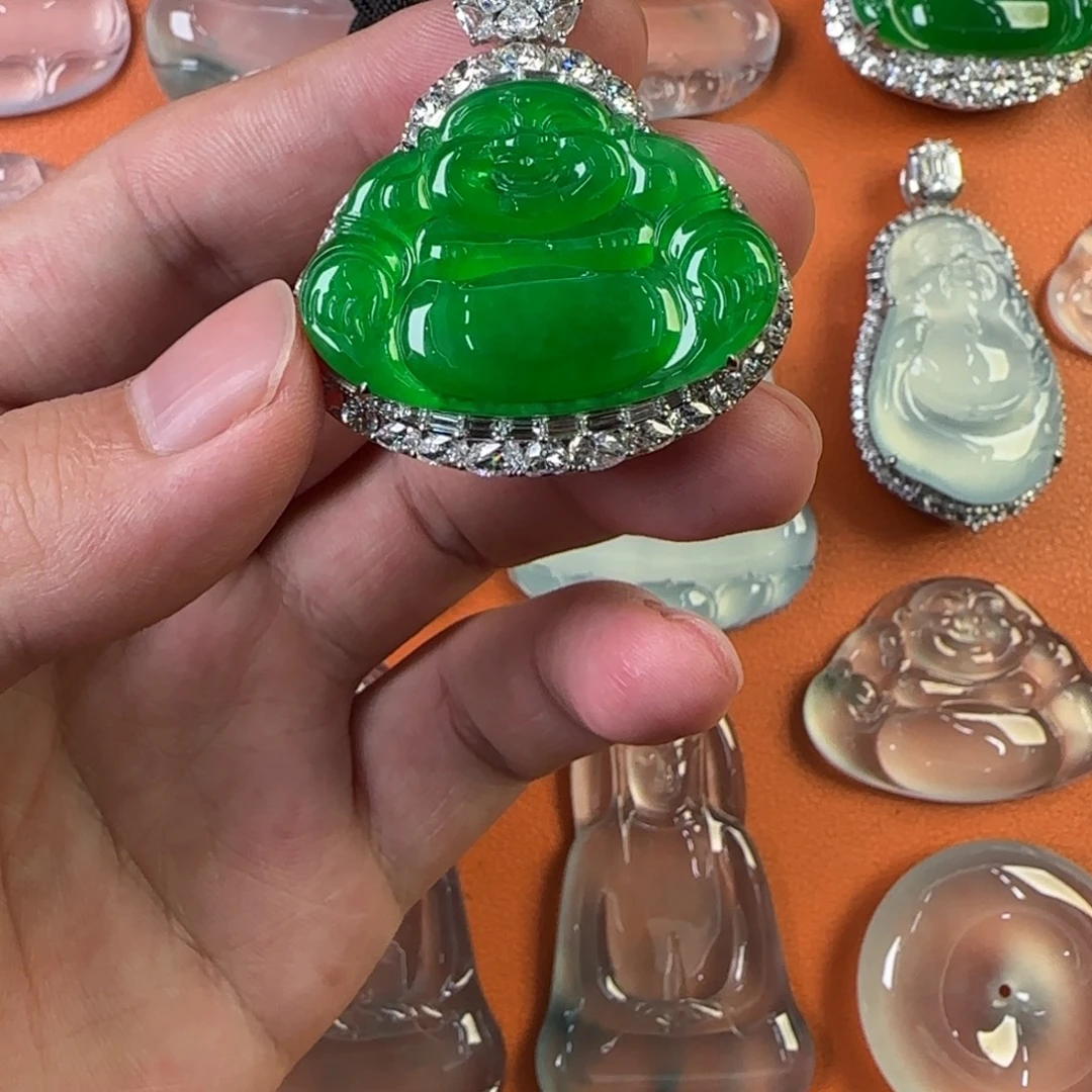 定制翡翠未镶嵌天然