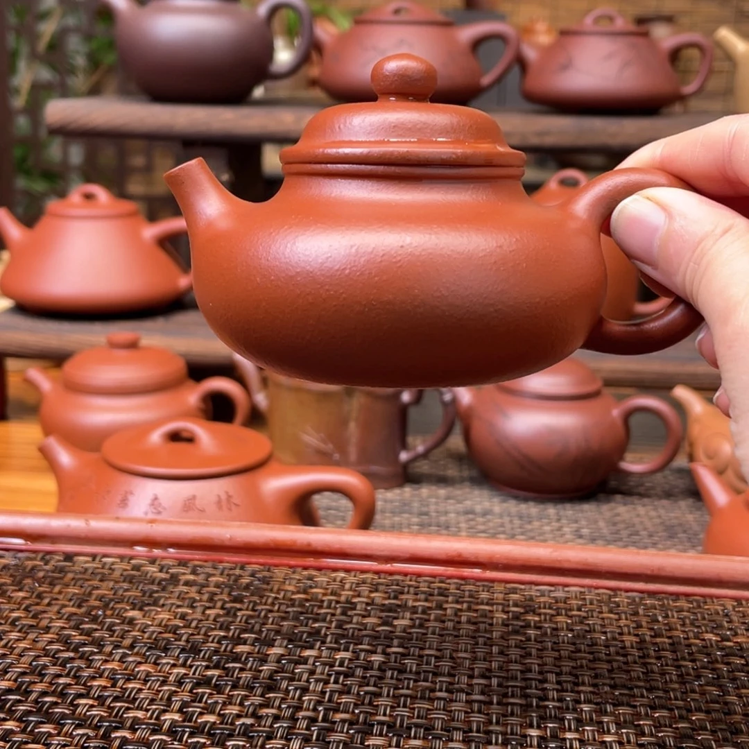 茶壶紫砂宜兴原矿紫砂手工制全150