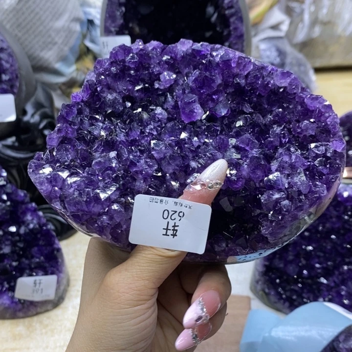 未镶嵌紫晶大型摆件（非配饰）