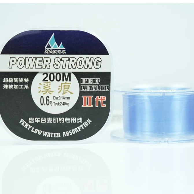 破价溪痕线盘车溪流钓专用半浮水尼龙线