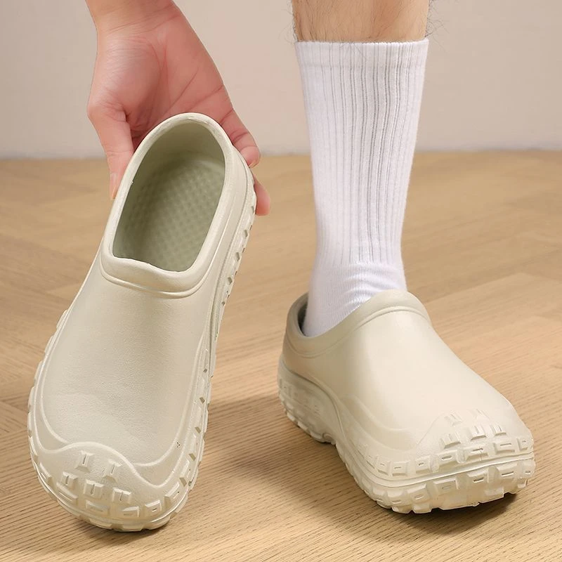 新百伦【促销】工作鞋女黑色厨房防滑鞋久站不累脚软底防油上班防水