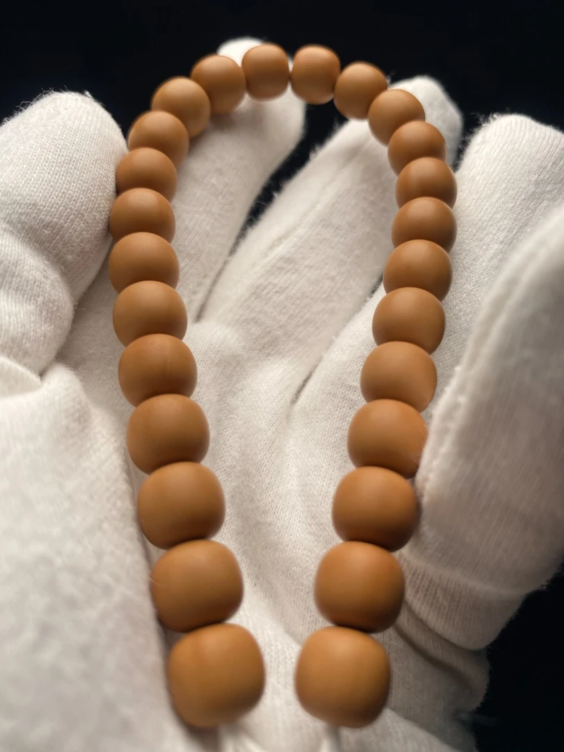 核域臻品猴头——手工干磨老型10mm左右原皮原色手串