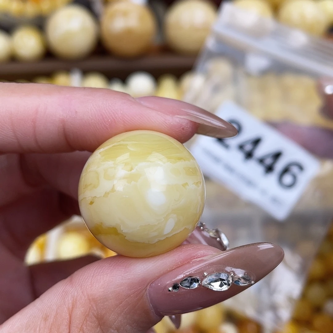 未镶嵌蜜蜡珠宝奇石划痕23.8