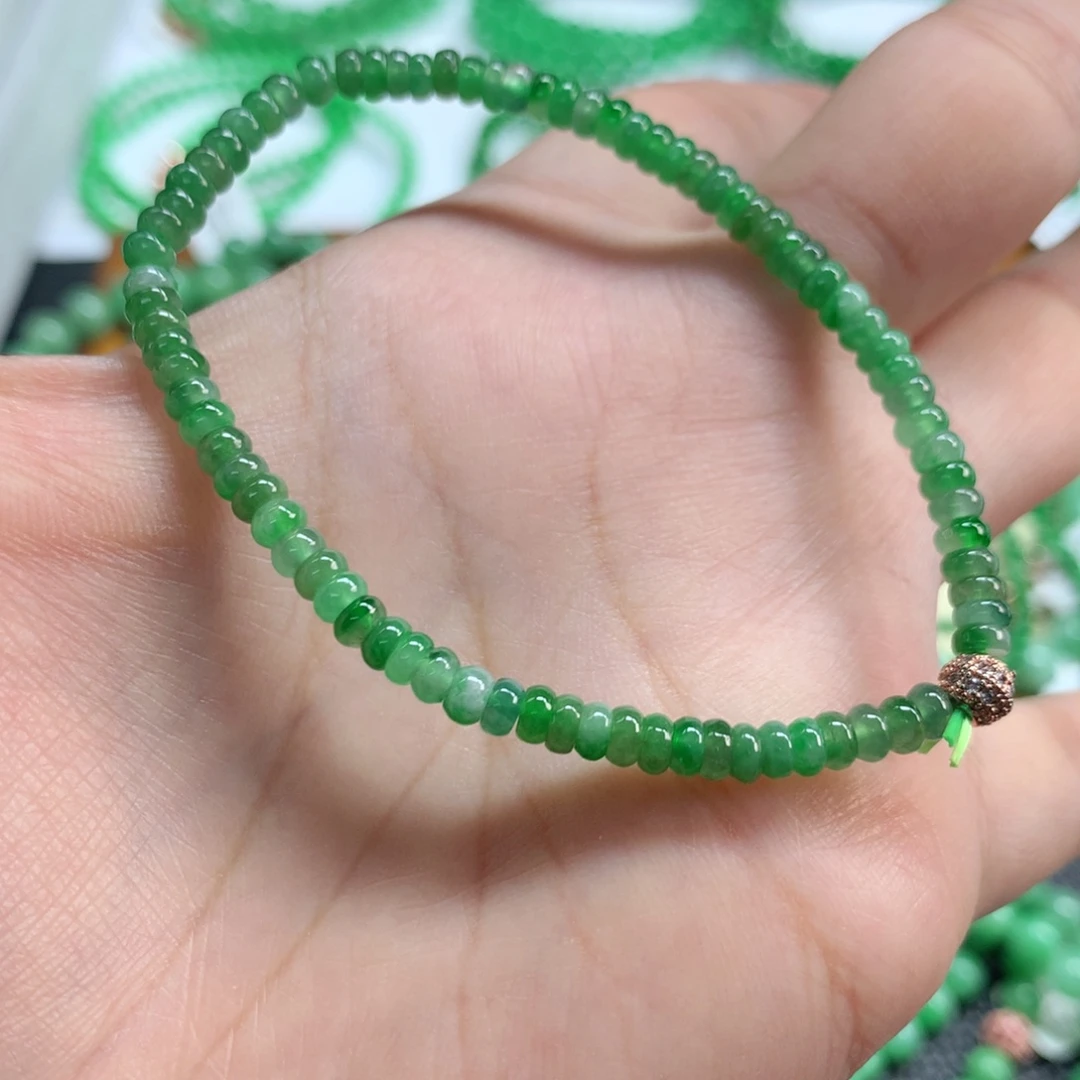翡翠未镶嵌手链翡翠