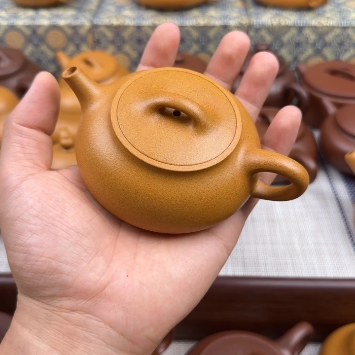 风***湧茶壶紫砂黄金段零添加