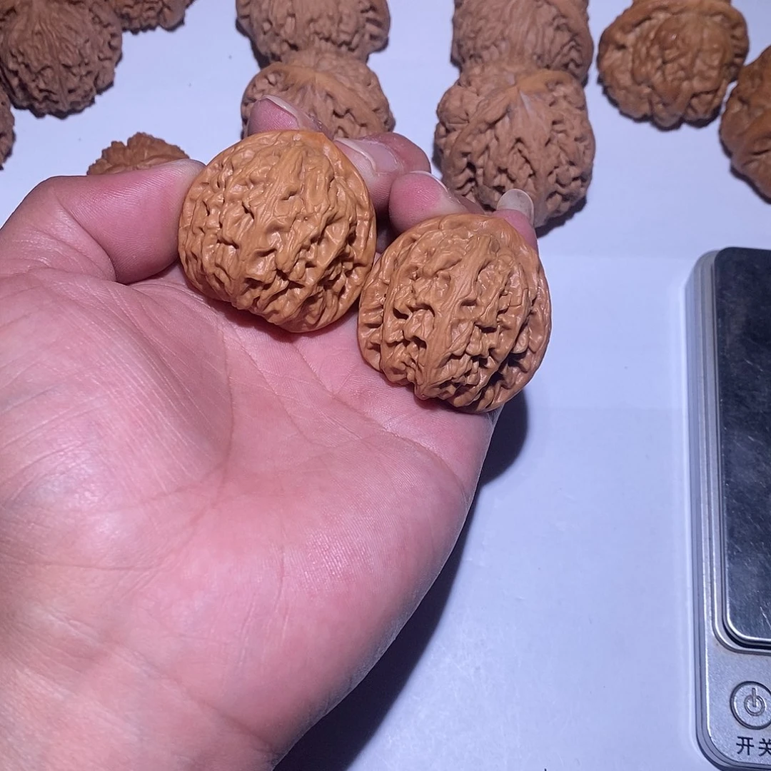 把件文玩核桃Y*红锦鲤