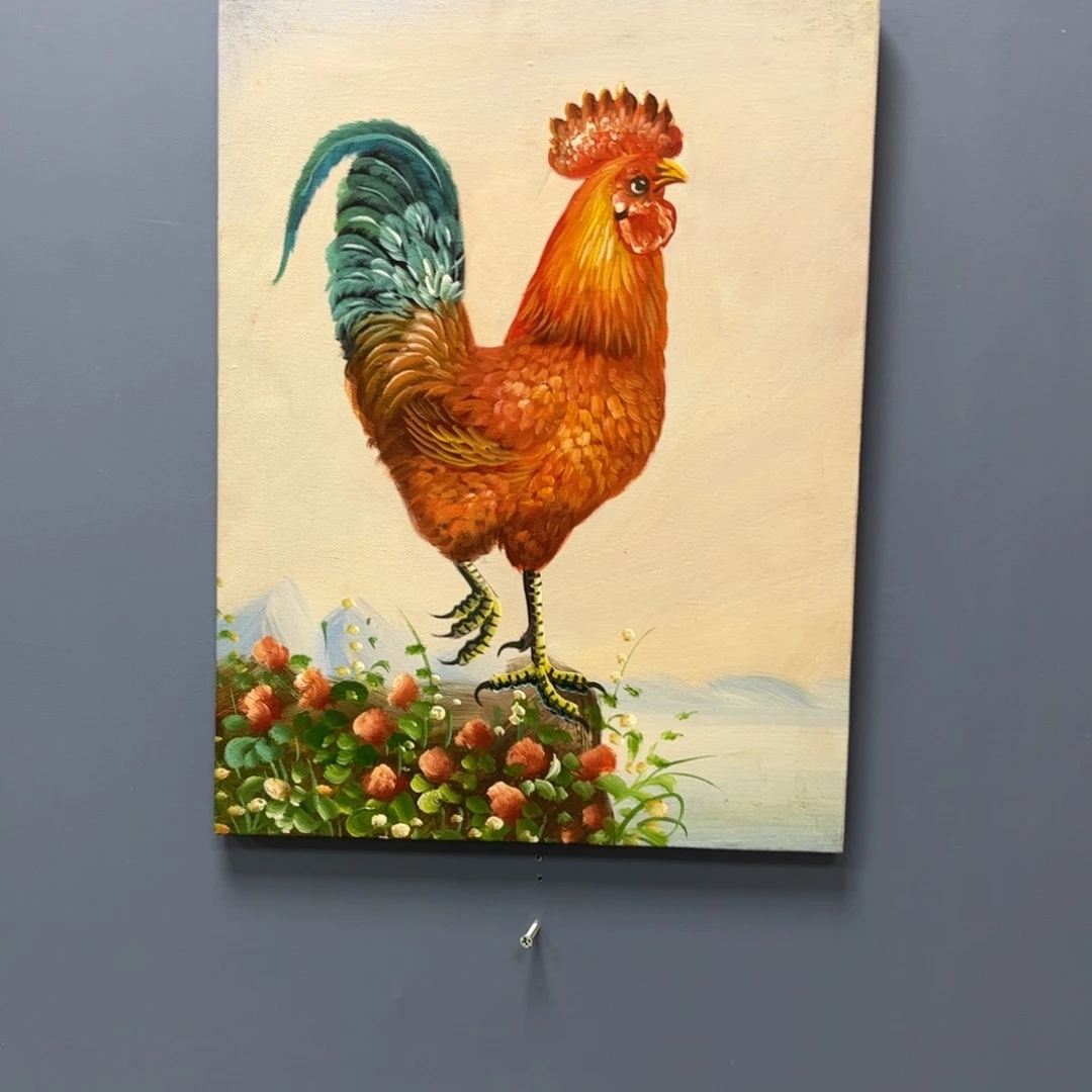 手工手绘精品油画30+40厘米