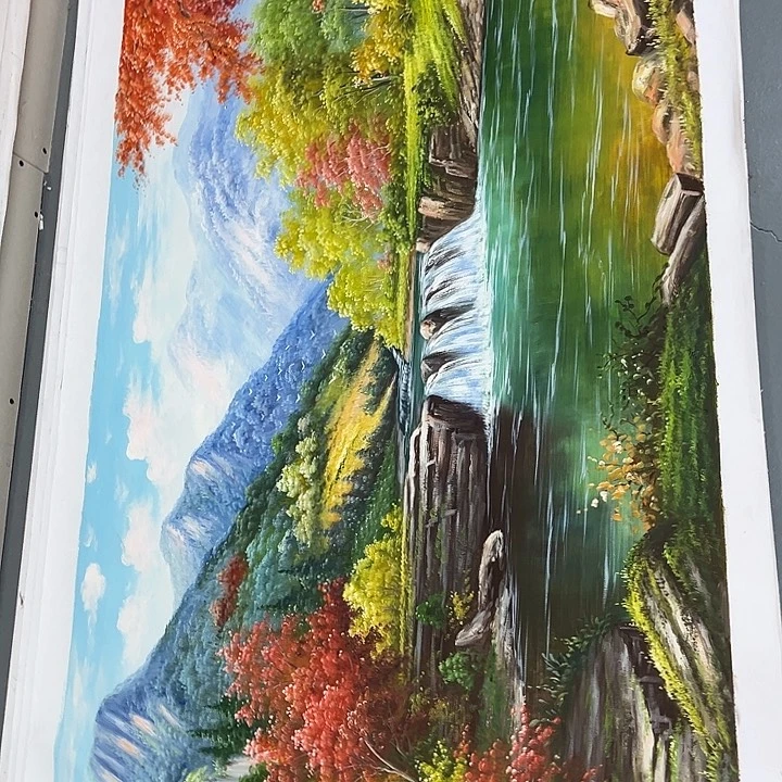油画恭喜嘻嘻之一嘻嘻