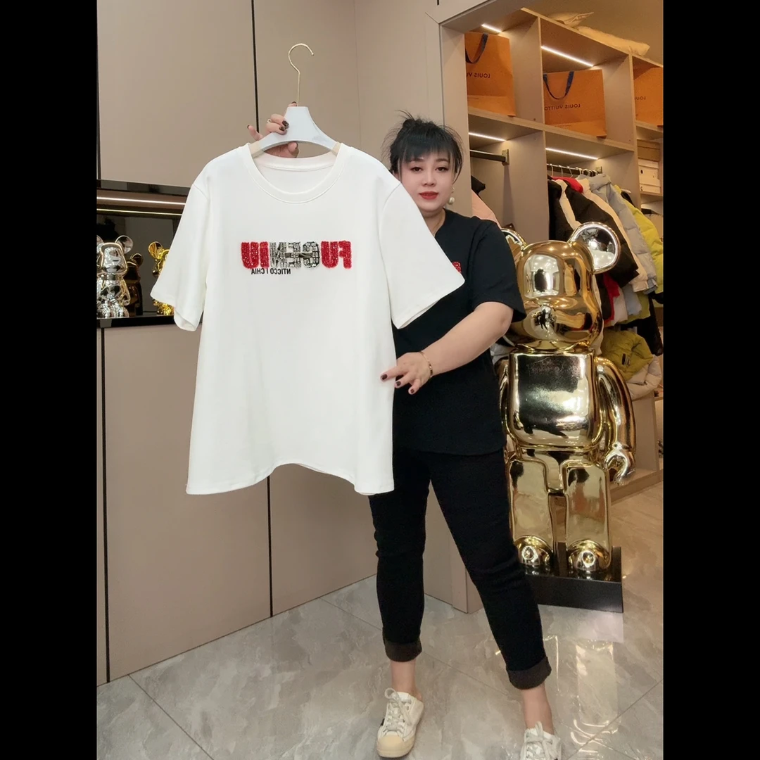 411.欧洲站短袖T恤衫3027款不可机洗