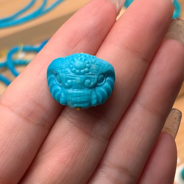 未镶嵌绿松石珠宝奇石