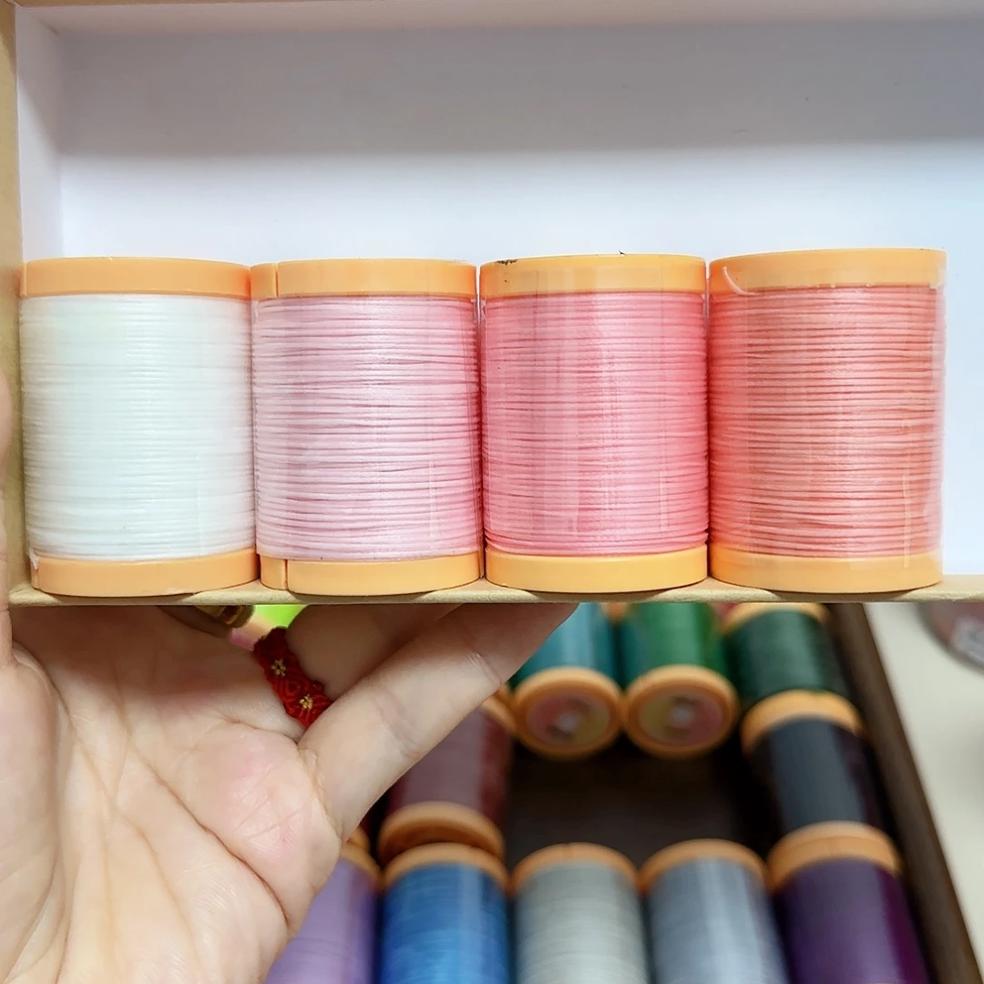 0.6扁蜡粉色系单卷长90米