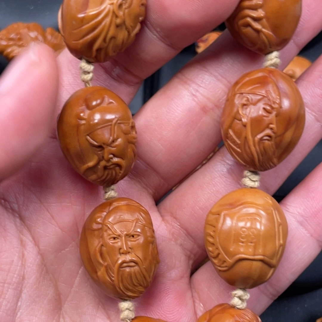 上***胖关二爷纯手工手串