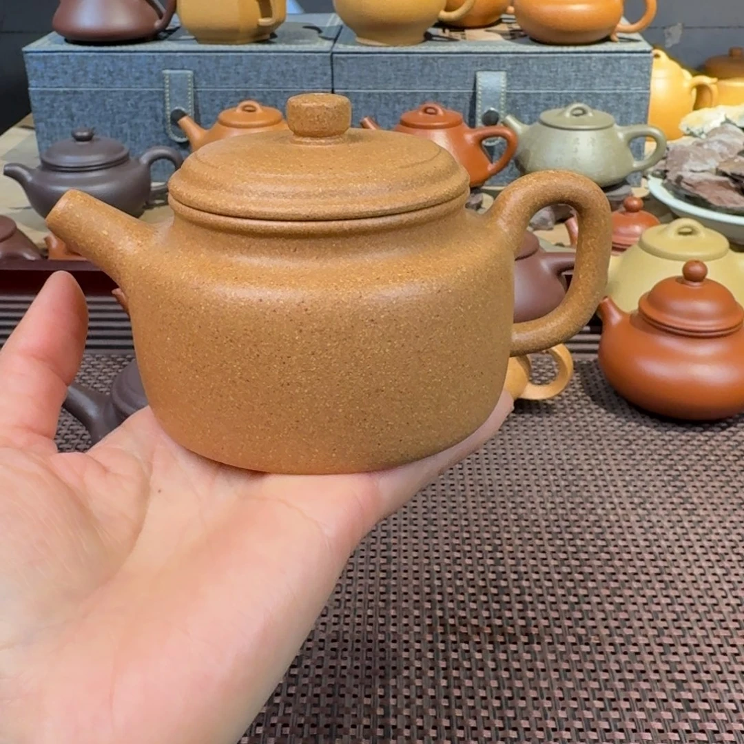 段泥茶壶黄金段255毫升左右