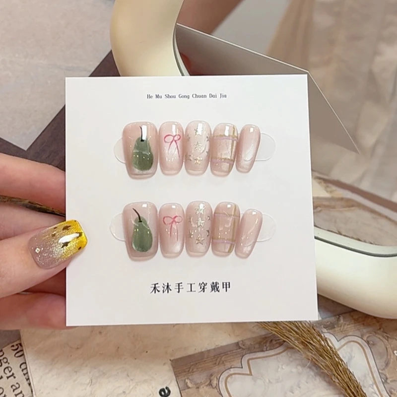 【梨窝】——禾沐手工穿戴甲