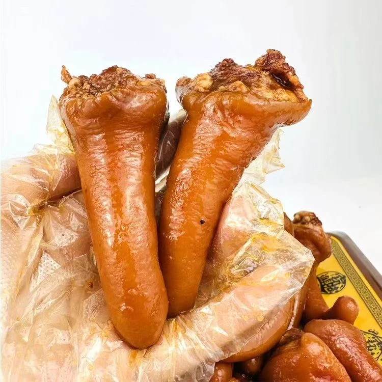 【到手半斤】猪尾巴真空包装开袋即食卤味熟食下酒菜少汁【包邮】5t