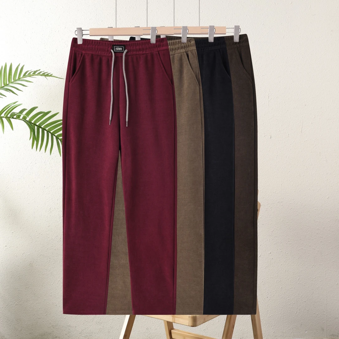 【工厂现货直发】秋冬窄版百搭高腰哈伦显瘦垂感休闲大码小脚腿裤