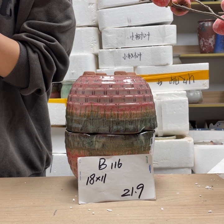 粗陶多肉花盆微瑕116