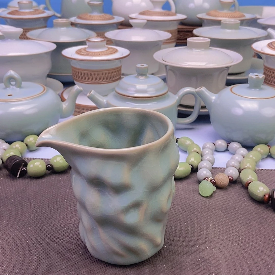 杯仿古鹰嘴公道杯原矿原釉原产地