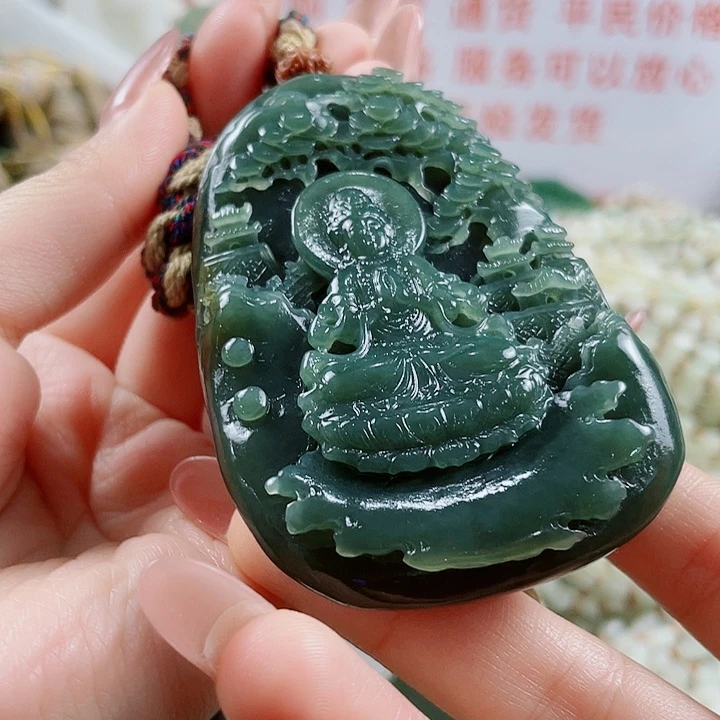 未镶嵌和田玉挂件