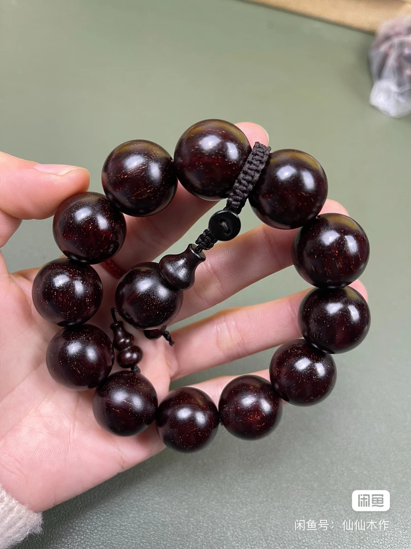 雷枣木文玩2.01.81.5手串小辟小邪文玩手串