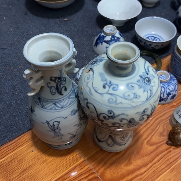 碗用****2青花文饰的一个瓶