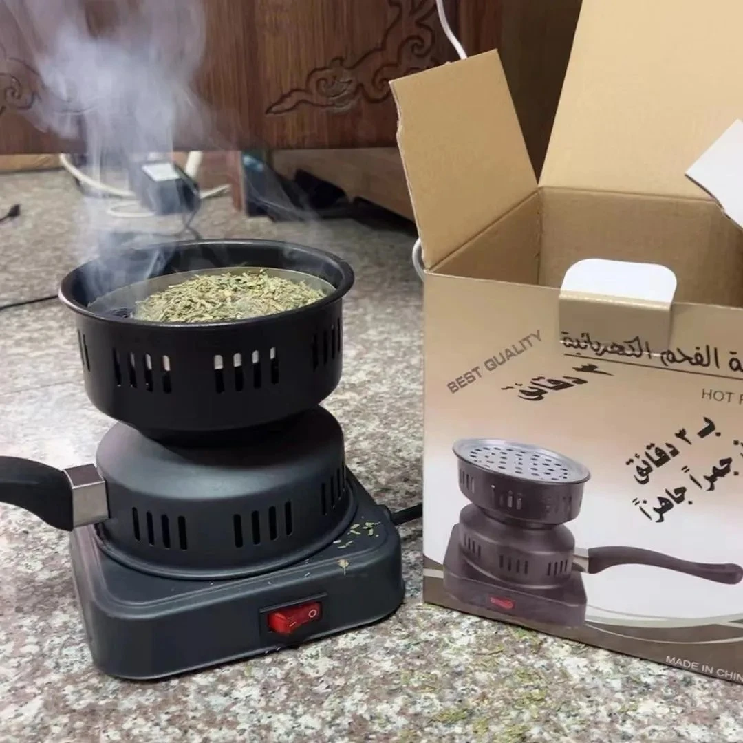 藏族家用电香炉煨桑炉水烟民族风家用装饰碳炉炉可调节小香炉