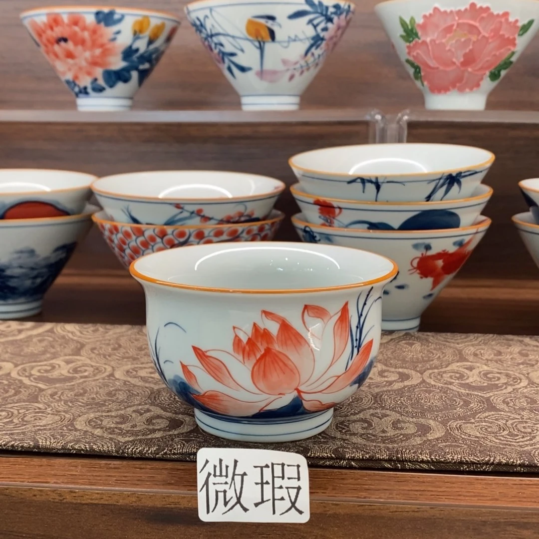 釉下彩手工绘制手工绘制