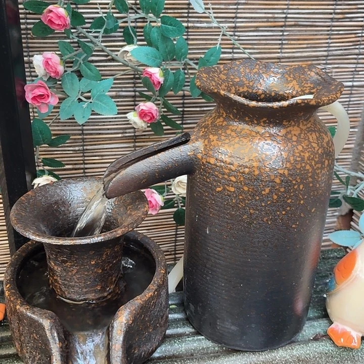 粗陶口径13/27，13/15/15进水口1.6厘米