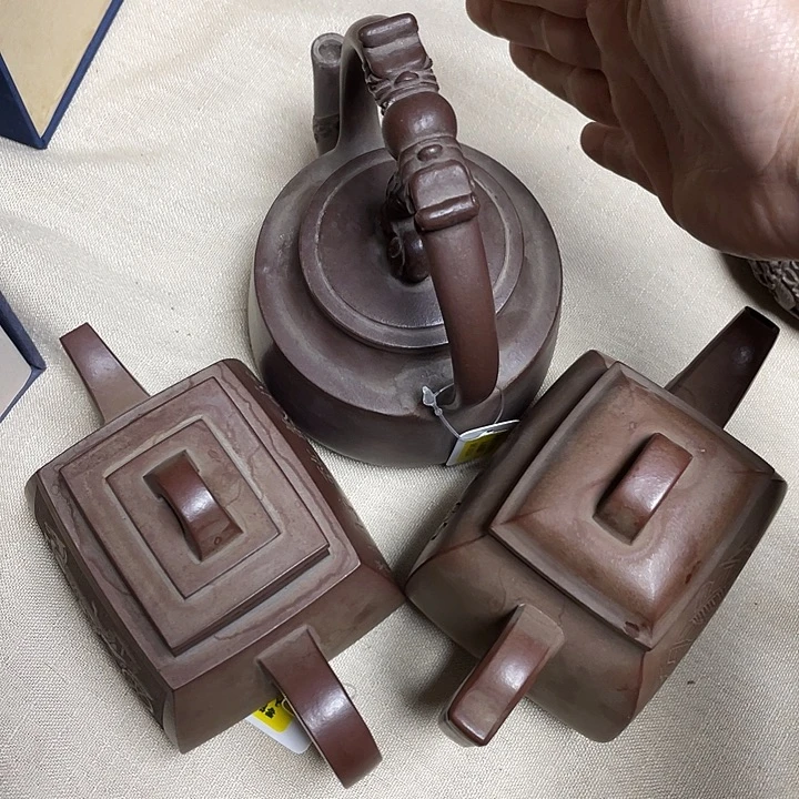 茶壶紫砂老***三紫砂紫砂艺术作品