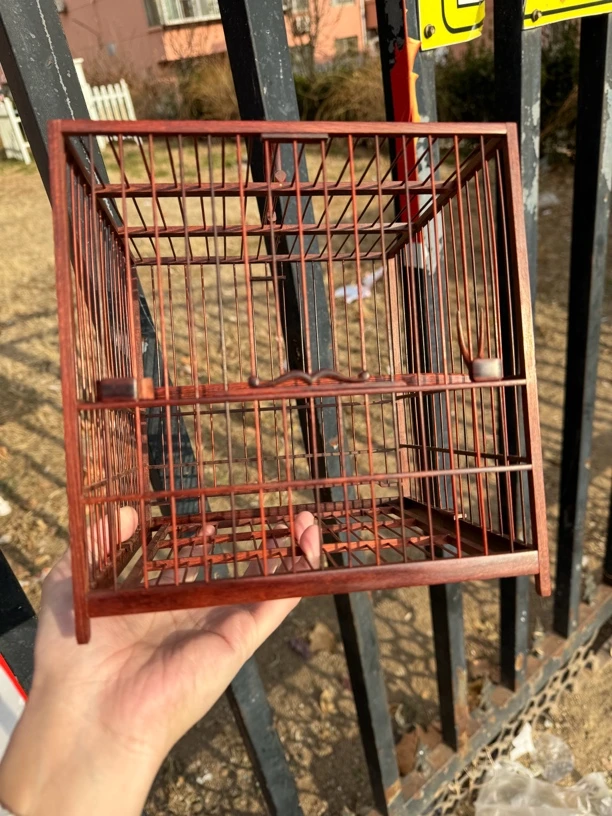 陈曦小叶紫檀绣眼笼