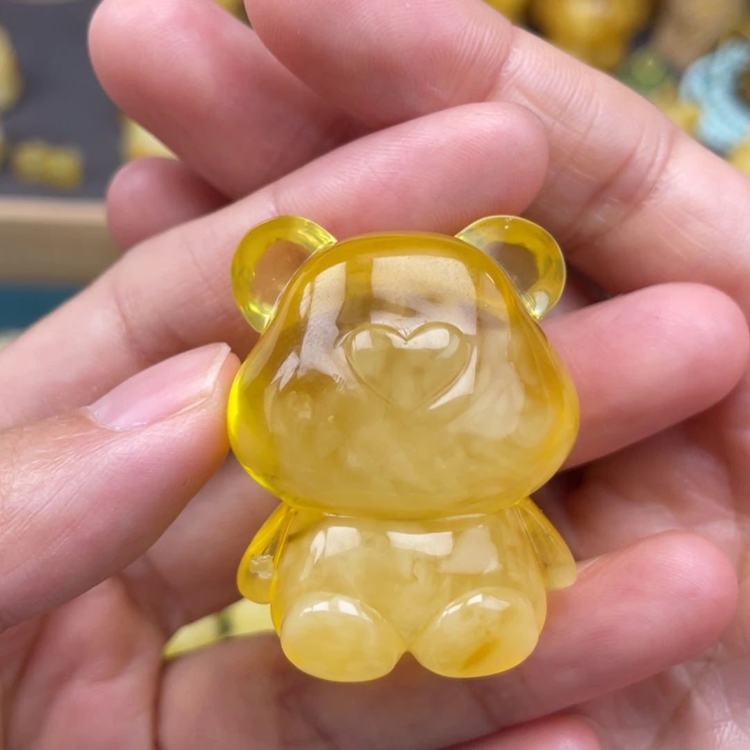 裸石琥珀未镶嵌蜜蜡