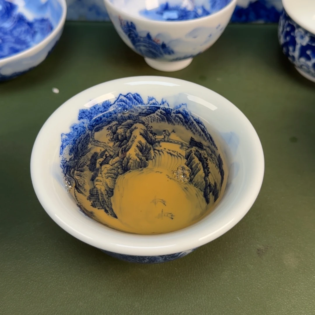 景德镇纯手绘茶具圆圆231