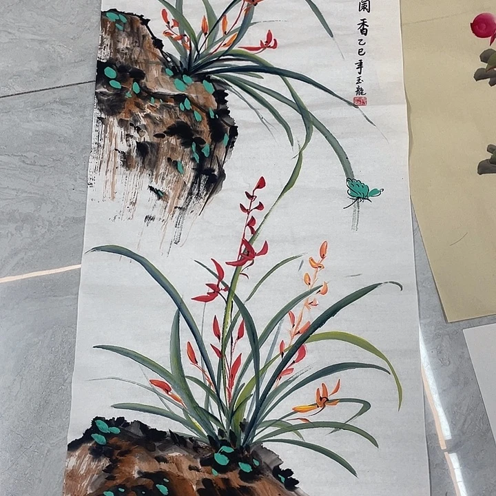 国画国画作品书法作品原稿