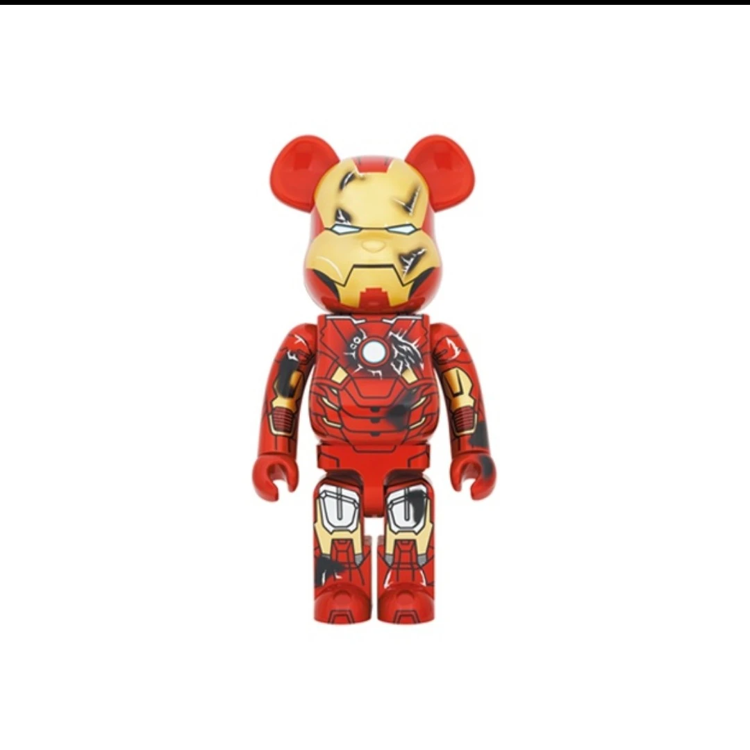 【山哥ST】bearbrick 积木熊 mk7战损版 1000%